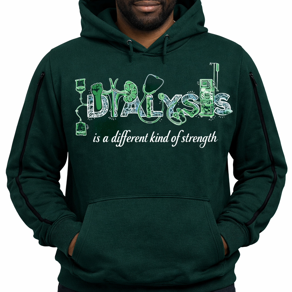 Dialysis Dual arm access hoodie