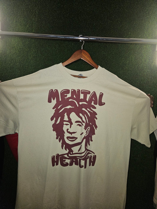 Mental Health Male Wide high quality T shirt